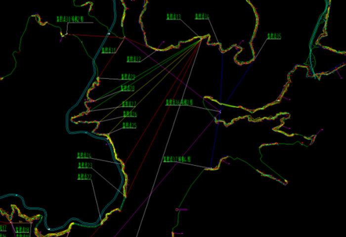 项目点位拓扑图