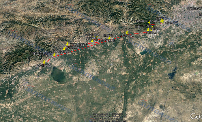 无线传输传输链路示意图