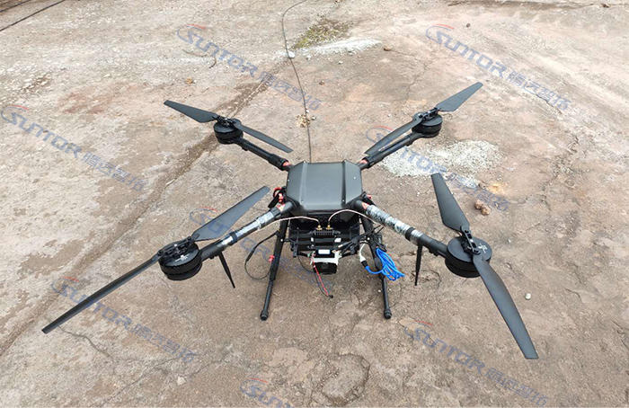 Mesh无线自组网无线传输设备应用于无人机上