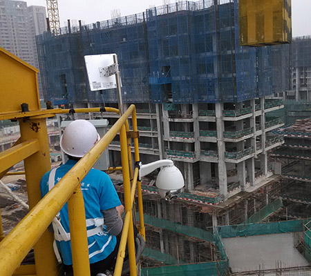 建筑工地塔吊无线传输方案