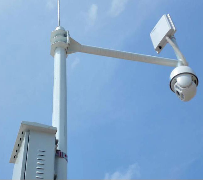 惠州海岛港口码头无线视频监控项目